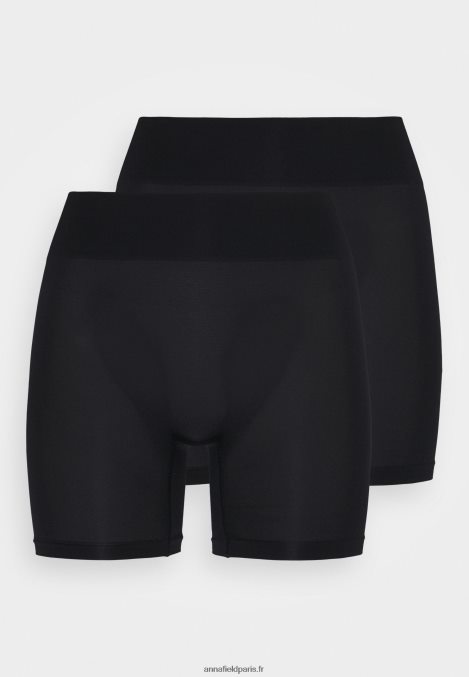 femmes 2pp short sans couture shapewear noir 006BT1014 Anna Field - Image 4