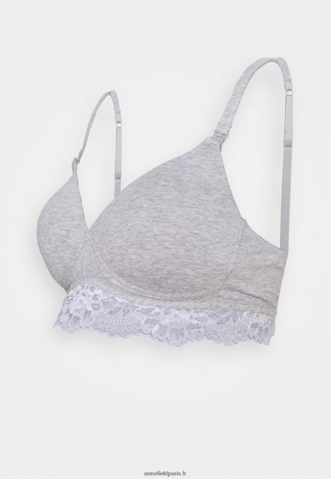 femmes 2pp soutien-gorge de maternité t-shirt soutien-gorge gris 006BT919 Anna Field - Image 4