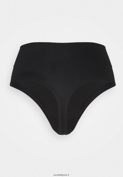 femmes 2pp taille haute string string noir 006BT1012 Anna Field - Image 8