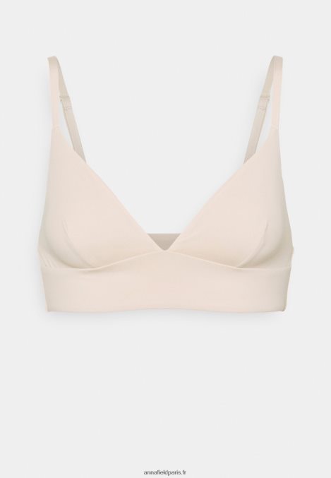 femmes 3pp bralette soutien-gorge triangle nude 006BT950 Anna Field - Image 2
