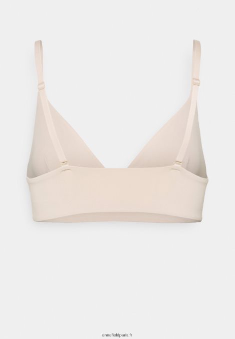 femmes 3pp bralette soutien-gorge triangle nude 006BT950 Anna Field - Image 3