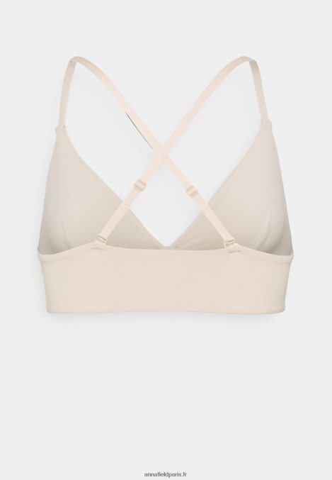 femmes 3pp bralette soutien-gorge triangle nude 006BT950 Anna Field - Image 4