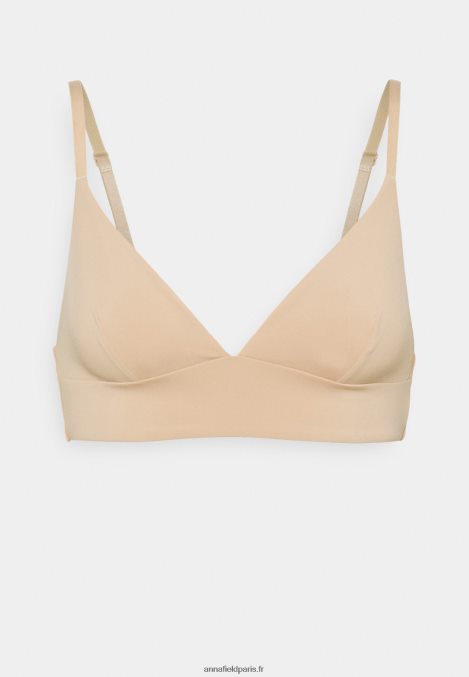 femmes 3pp bralette soutien-gorge triangle nude 006BT950 Anna Field - Image 6