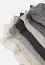 femmes 8pp baskets chaussettes chaussettes gris 006BT1131 Anna Field - Image 2