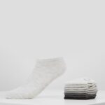 femmes 8pp baskets chaussettes chaussettes gris 006BT1146 Anna Field