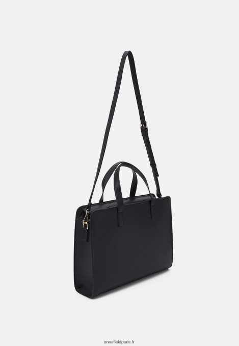 femmes awh-e754 502 bleu sac pour ordinateur portable noir 006BT2580 Anna Field - Image 2