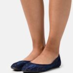 femmes ballerines bleu foncé 006BT2141 Anna Field