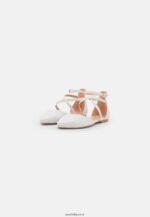 femmes ballerines bride cheville blanc 006BT2158 Anna Field - Image 3