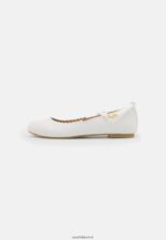femmes ballerines bride cheville blanc 006BT2178 Anna Field - Image 2
