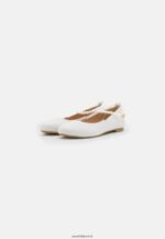 femmes ballerines bride cheville blanc 006BT2178 Anna Field - Image 3