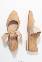 femmes ballerines bride cheville cuir beige 006BT2162 Anna Field - Image 4