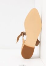 femmes ballerines bride cheville cuir beige 006BT2162 Anna Field - Image 7