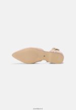 femmes ballerines bride cheville cuir beige 006BT2164 Anna Field - Image 7