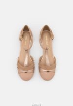 femmes ballerines bride cheville cuir beige 006BT2168 Anna Field - Image 6