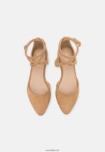 femmes ballerines bride cheville cuir beige 006BT2170 Anna Field - Image 6