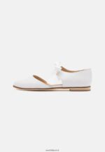 femmes ballerines bride cheville cuir blanc 006BT2169 Anna Field - Image 2