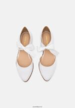 femmes ballerines bride cheville cuir blanc 006BT2169 Anna Field - Image 6