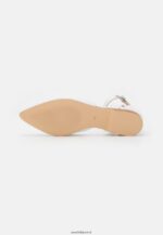 femmes ballerines bride cheville cuir blanc 006BT2174 Anna Field - Image 5