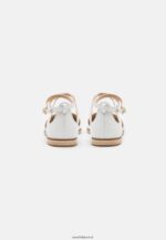 femmes ballerines bride cheville cuir blanc 006BT2180 Anna Field - Image 4