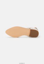 femmes ballerines bride cheville cuir blanc 006BT2180 Anna Field - Image 5