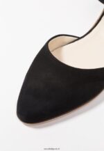 femmes ballerines bride cheville cuir noir 006BT2156 Anna Field - Image 3