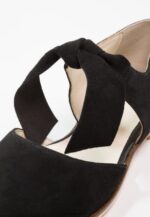 femmes ballerines bride cheville cuir noir 006BT2159 Anna Field - Image 3