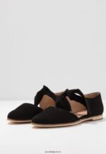 femmes ballerines bride cheville cuir noir 006BT2159 Anna Field - Image 5