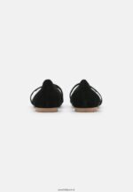 femmes ballerines bride cheville cuir noir 006BT2171 Anna Field - Image 4