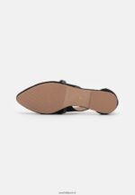 femmes ballerines bride cheville cuir noir 006BT2171 Anna Field - Image 5