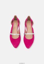 femmes ballerines bride cheville cuir rose 006BT2179 Anna Field - Image 6