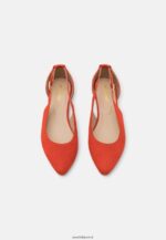 femmes ballerines bride cheville cuir rouge 006BT2165 Anna Field - Image 6