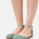 femmes ballerines bride cheville menthe 006BT2161 Anna Field