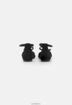 femmes ballerines bride cheville noir 006BT2160 Anna Field - Image 3