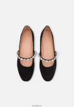 femmes ballerines bride cheville noir 006BT2166 Anna Field - Image 6