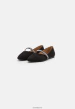 femmes ballerines bride cheville noir 006BT2176 Anna Field - Image 3