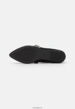 femmes ballerines bride cheville noir 006BT2176 Anna Field - Image 5