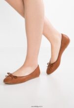femmes ballerines cognac 006BT2088 Anna Field
