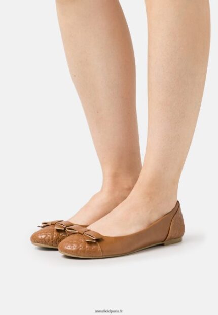 femmes ballerines cognac 006BT2123 Anna Field