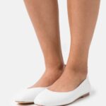 femmes ballerines confort cuir blanc 006BT2100 Anna Field