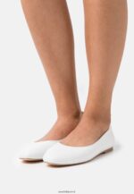 femmes ballerines confort cuir blanc 006BT2100 Anna Field