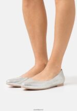 femmes ballerines cuir argent 006BT2143 Anna Field