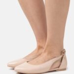 femmes ballerines cuir beige 006BT2086 Anna Field