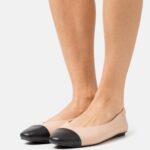 femmes ballerines cuir beige 006BT2116 Anna Field
