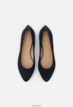 femmes ballerines cuir bleu foncé 006BT2084 Anna Field - Image 6