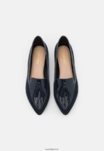 femmes ballerines cuir bleu foncé 006BT2139 Anna Field - Image 6