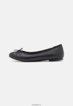 femmes ballerines cuir noir 006BT2113 Anna Field - Image 2