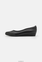 femmes ballerines cuir noir 006BT2119 Anna Field - Image 2