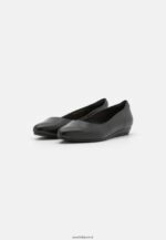 femmes ballerines cuir noir 006BT2119 Anna Field - Image 3