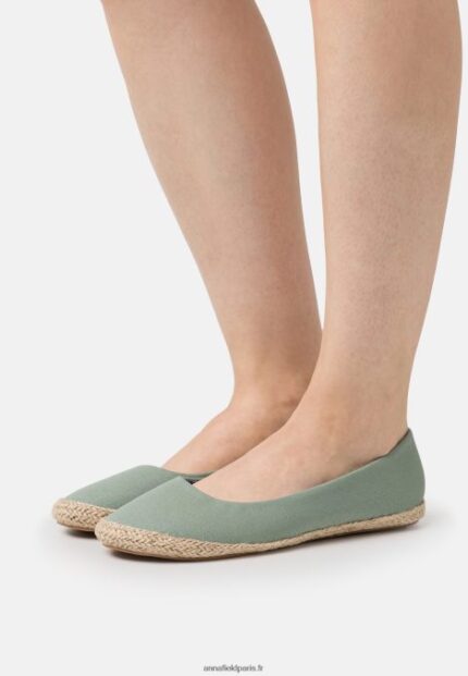 femmes ballerines menthe 006BT2115 Anna Field