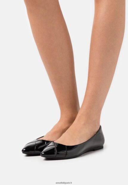 femmes ballerines noires 006BT2117 Anna Field